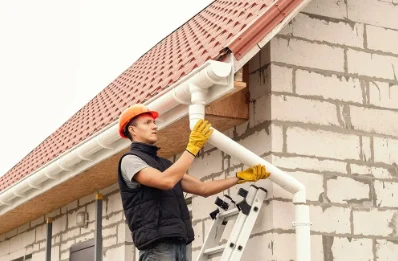Pose et remplacement de gouttières à Boulaincourt